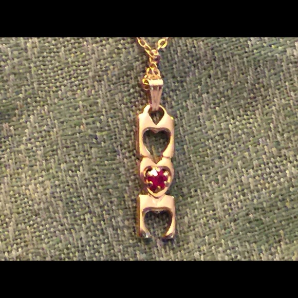 Avon Jewelry - AVON Vintage Birthstone Mom Pendant July NIB!